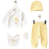 Pack naissance lapinou Fly 5 pcs unisexe coton